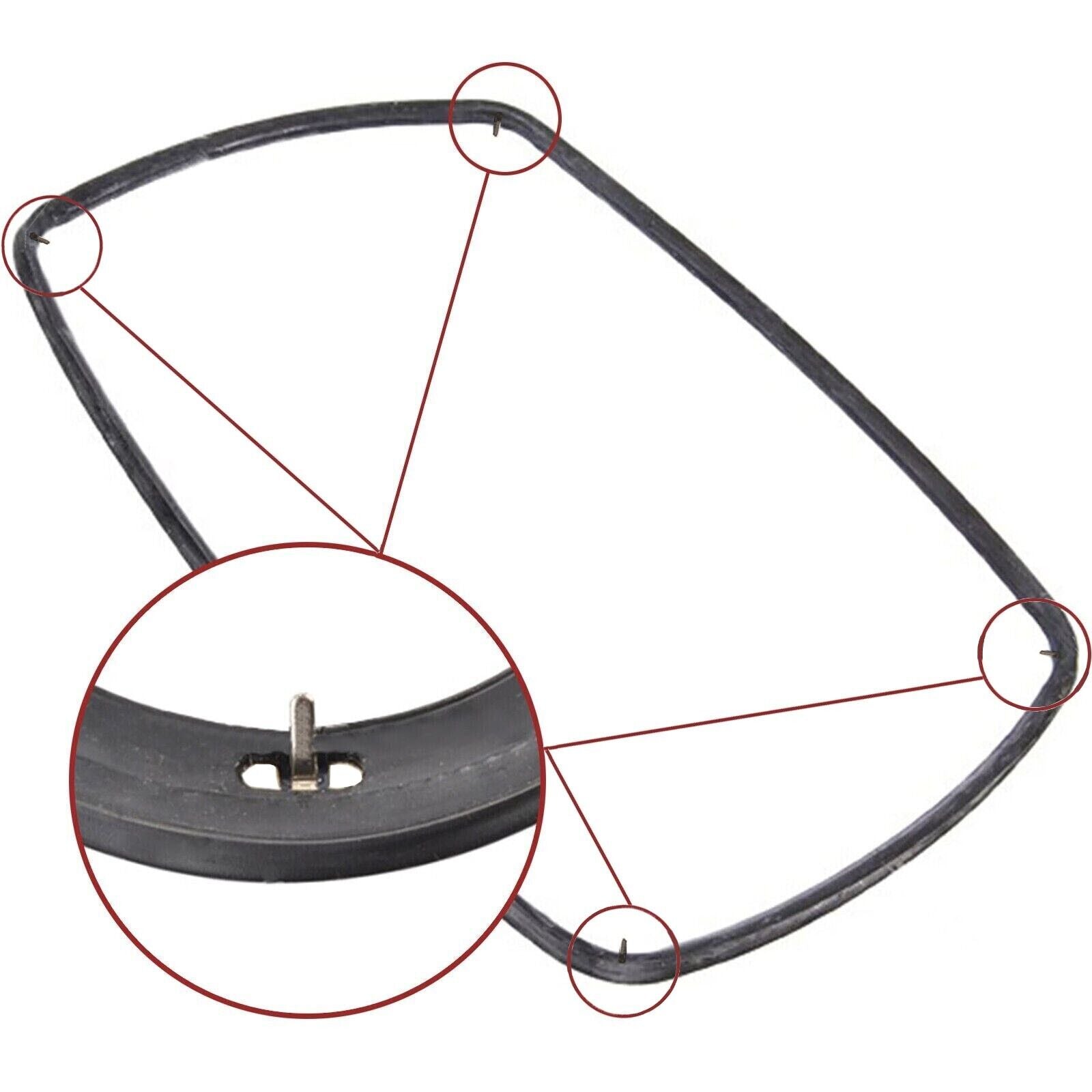 Door Seal for Cooke & Lewis CLFSB60 CSB60 CSB60A OVFO60 Main Oven Gasket