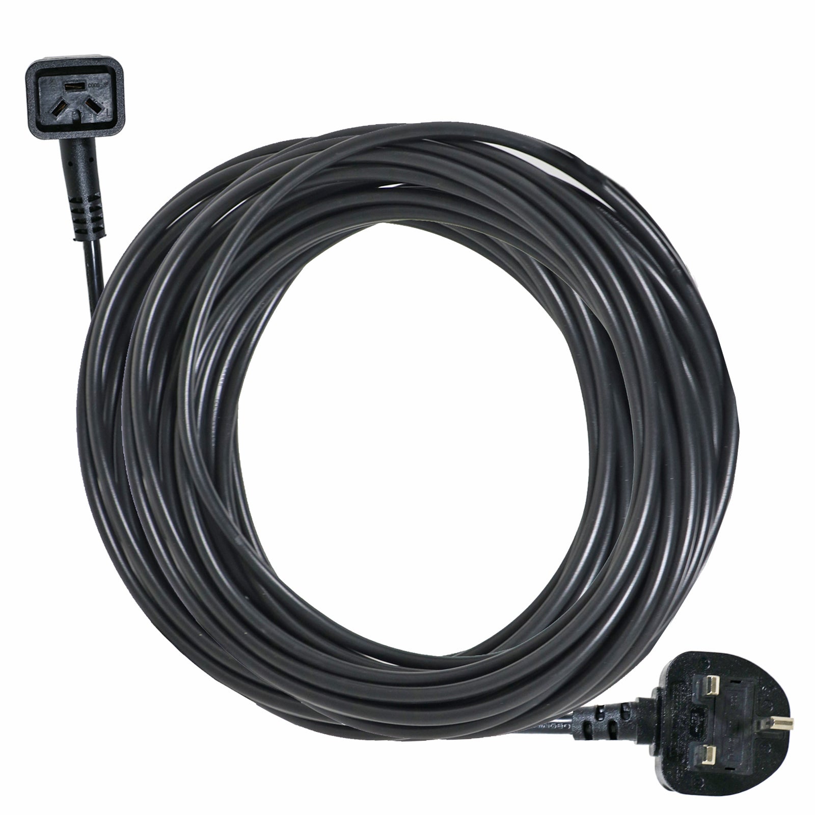 SPARES2GO Mains Cable Power Lead & UK Plug for Numatic Vacuum Cleaners (12 Metres, 3 pin)