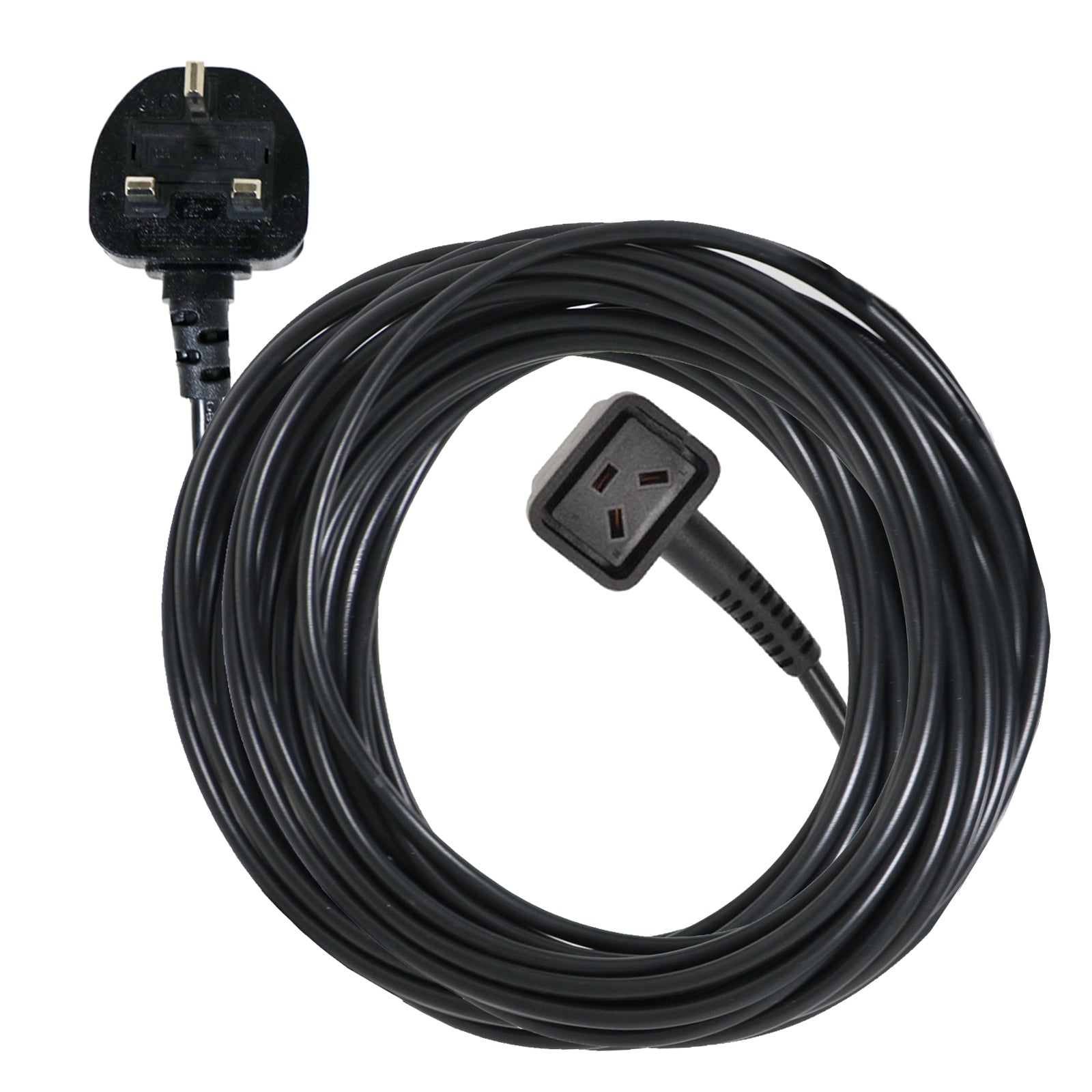 SPARES2GO Mains Cable Power Lead & UK Plug for Numatic Vacuum Cleaners (12 Metres, 3 pin)