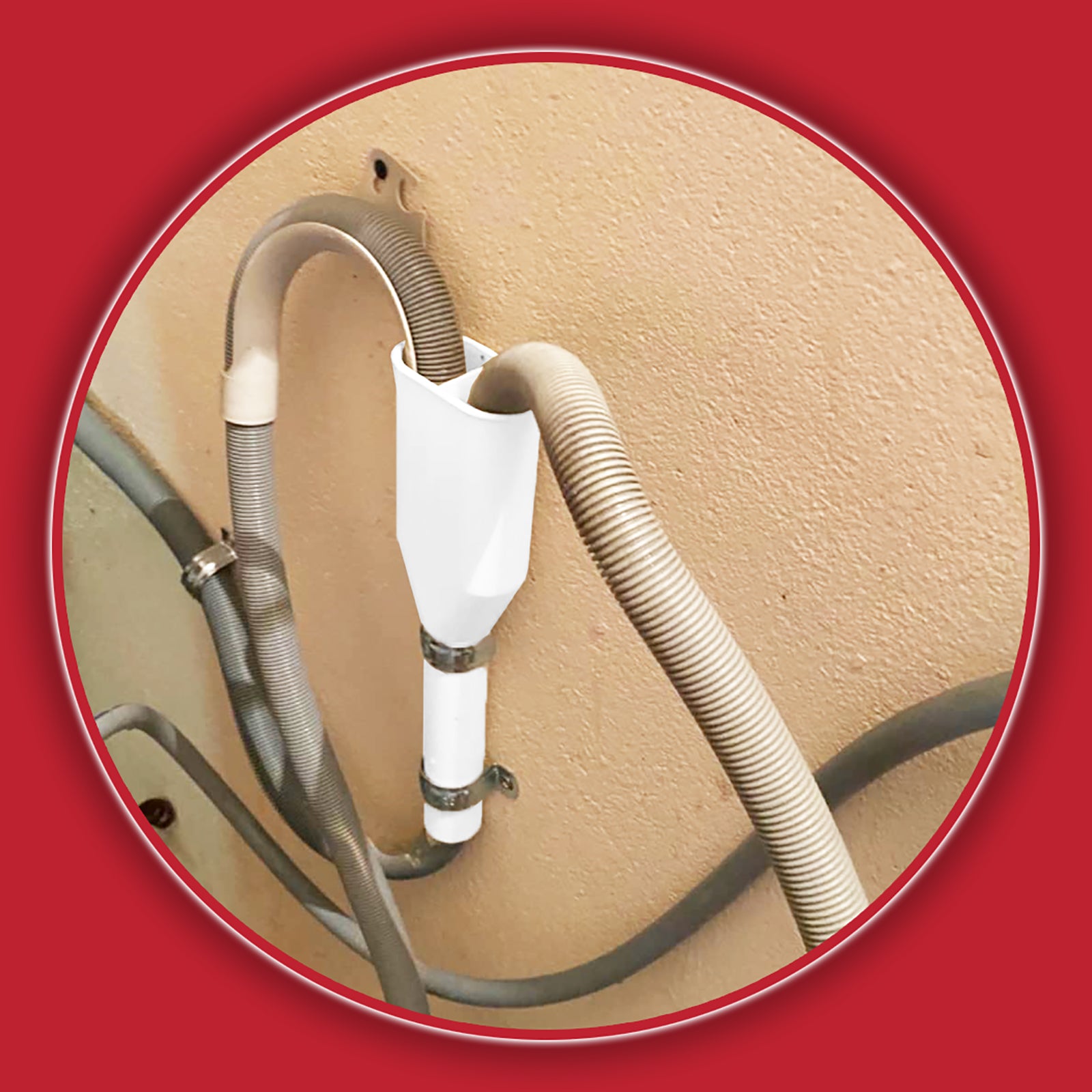 2-to-1 Drain Hose Dishwasher and Washing Machine Outlet - Universal