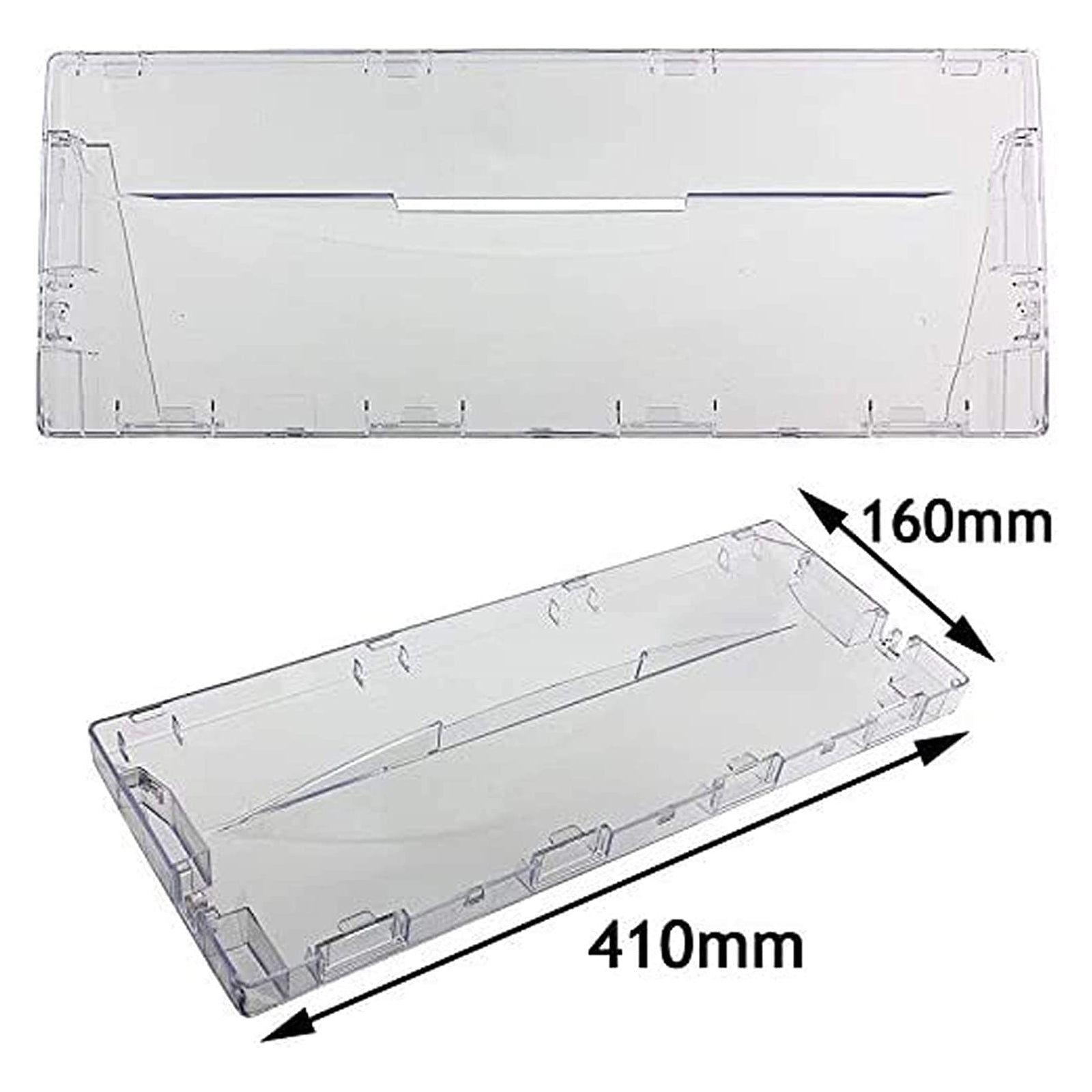 Plastic Drawer Flap Front Handle for HOTPOINT Fridge Freezer