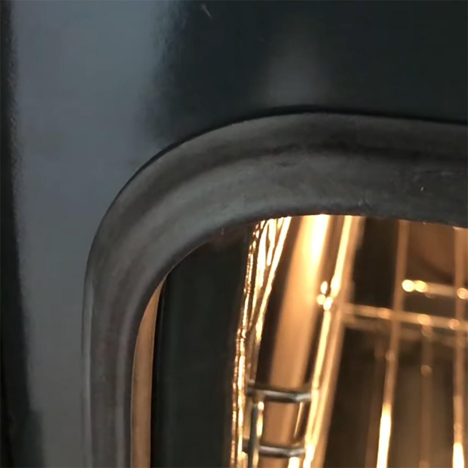 Main Rubber Door Seal with Corner Fixing Clips for Hotpoint Oven Cookers (445mm x 350mm)