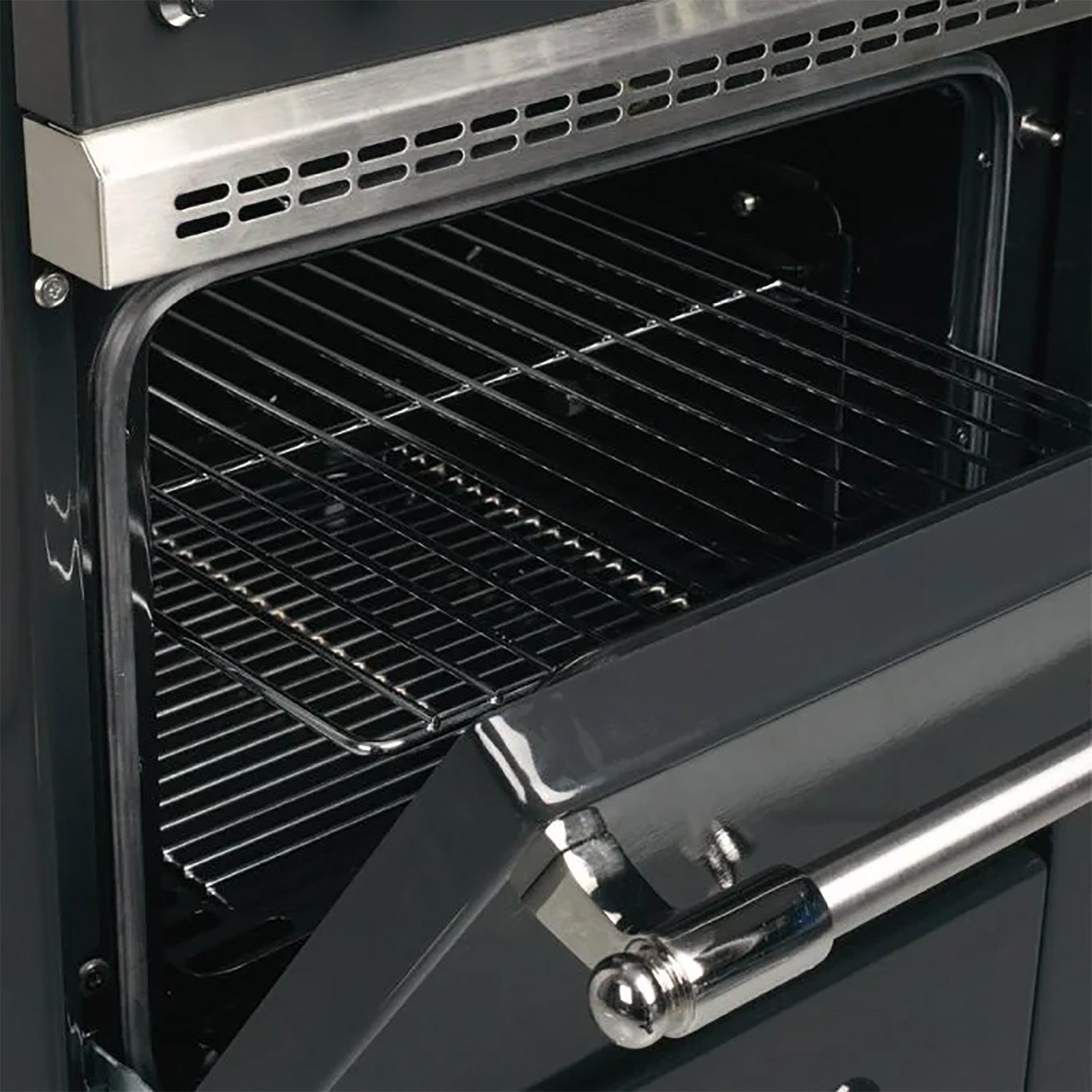 Main Rubber Door Seal with Corner Fixing Clips for Creda Oven Cookers (445mm x 350mm)