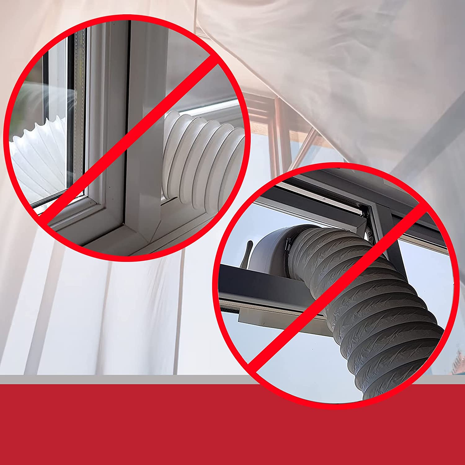 Universal Vent Hose Condenser Kit with 3 x Adapters for Tumble Dryer (1.2m)