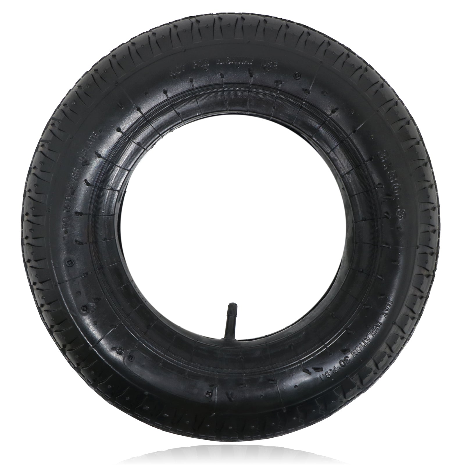 Wheelbarrow Wheel Tyre and Inner Tube (3.50-8, 35PSi)