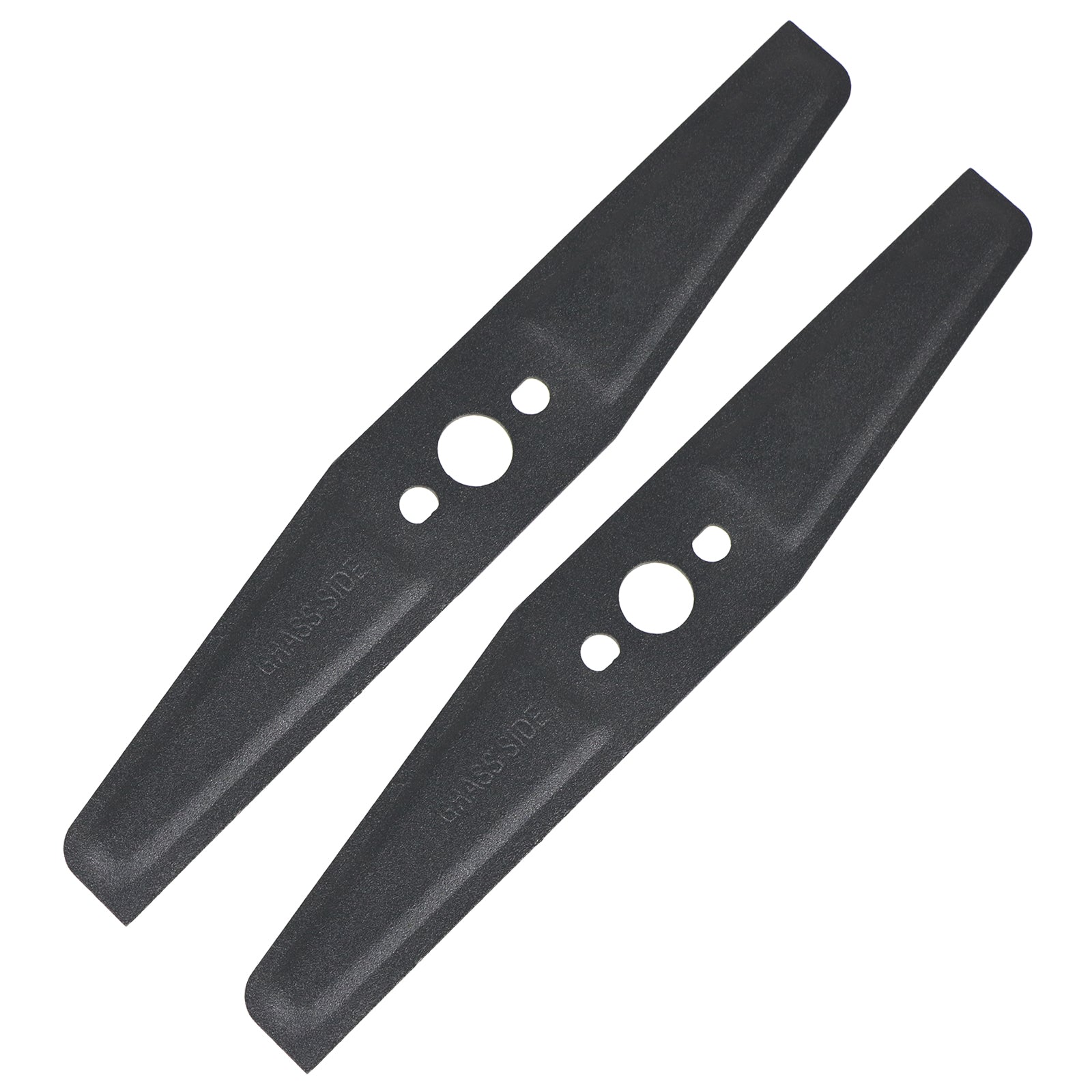 Metal Blade for Flymo Hover Vac Turbo Lite 250 Lawnmower (25cm, Pack of 2)