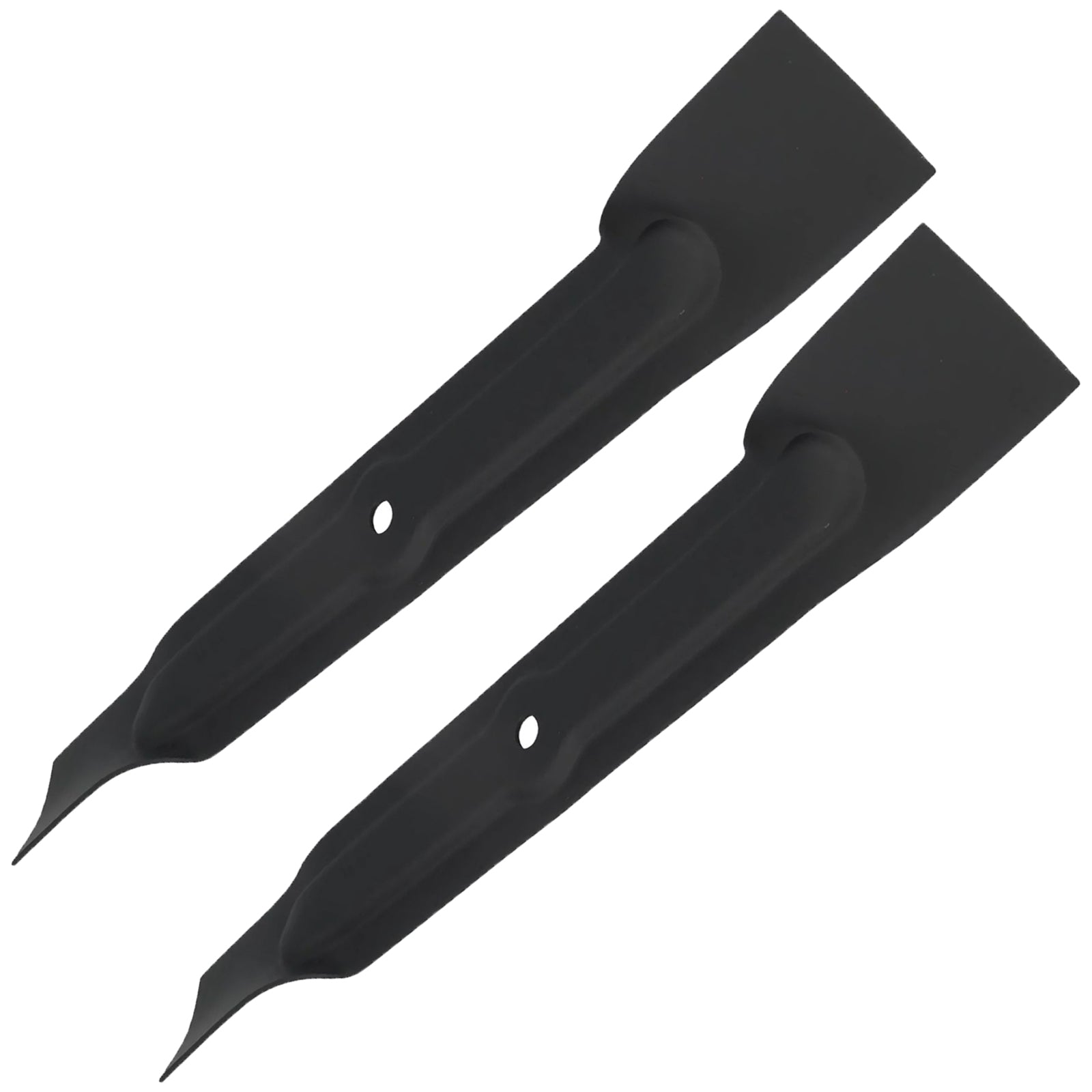 Metal Blade for Flymo Chevron 32 Easimo EM032 RE320 Rollermo RM032 Speedimo Venturer Visimo VM032 Lawnmower (32cm, Type FLY046, Pack of 2)