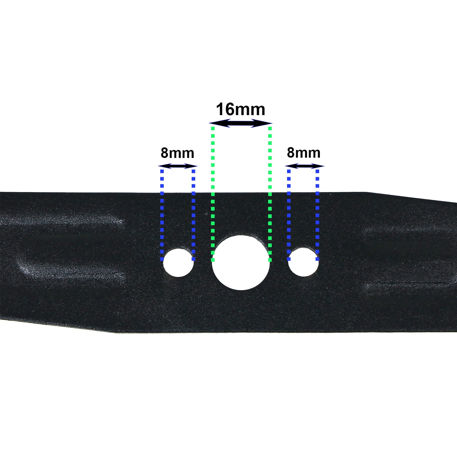 33cm Metal Blade for SPEAR & JACKSON S1733EH Hover Collect Mower Drill Sharpener