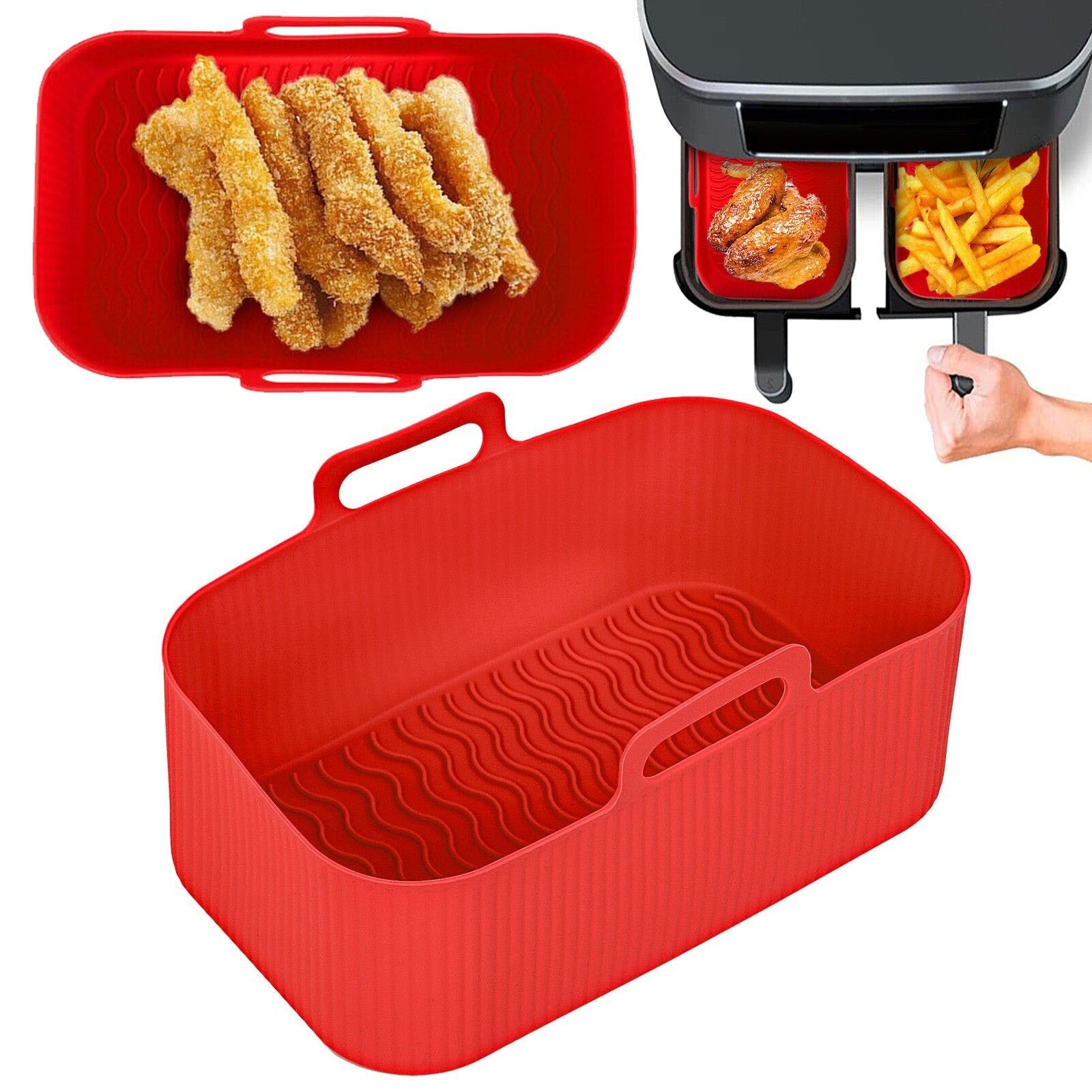 Basket Racks for Instant Vortex Air Fryer Plus 7.6L Drawer Liner Pot Shelf Set