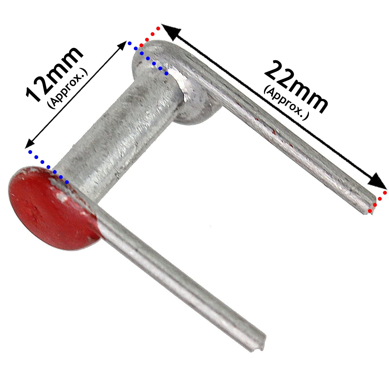 Creda Storage Heater Thermal Fuse Link (158ºc, Red spot) 0850656