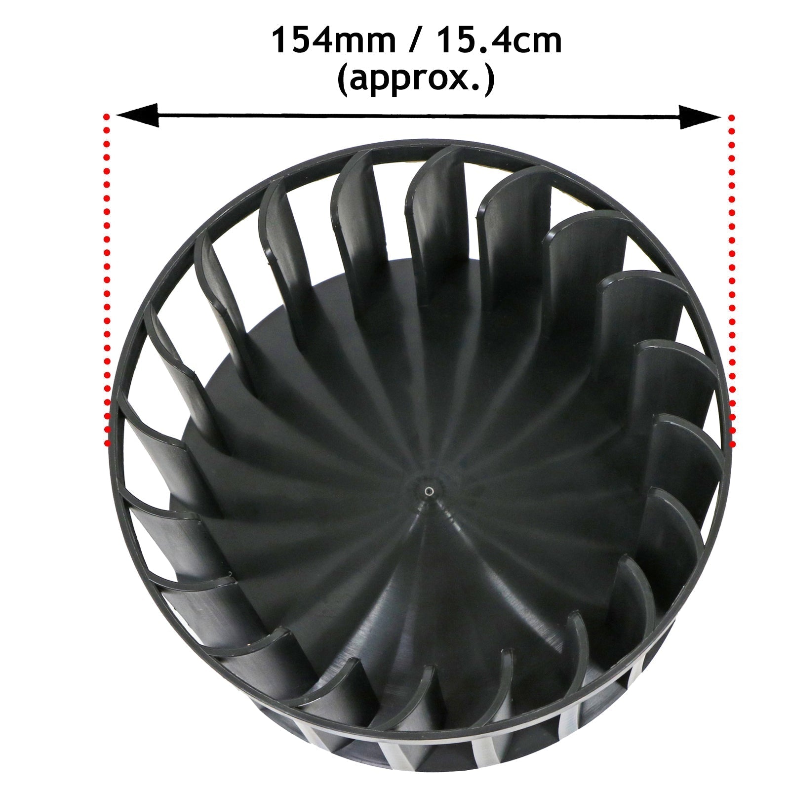 Fan Blade Assembly for Caple Tumble Dryer CL43 (0312 432 15001)