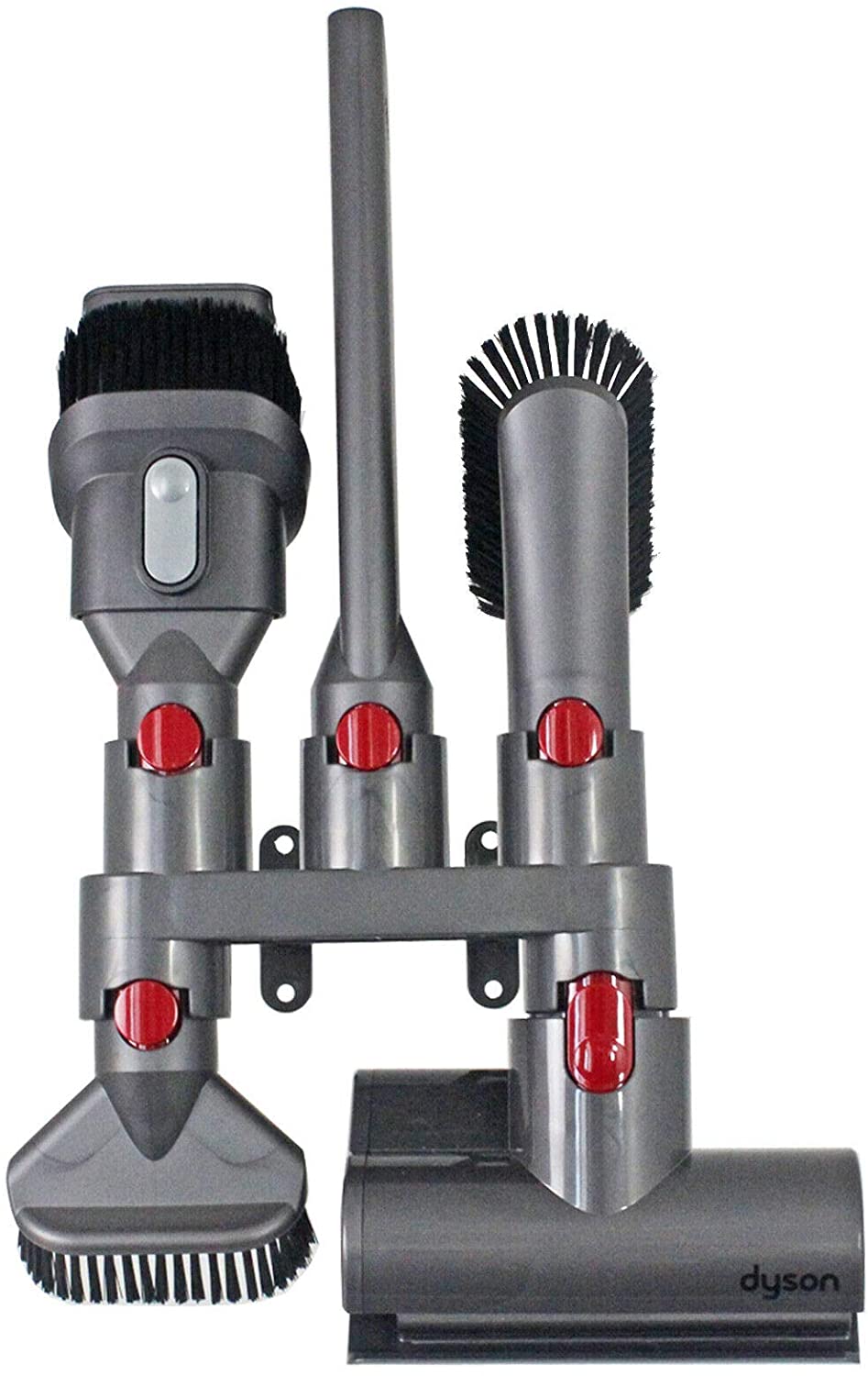 Orange Rod Wand Tube Pipe for Dyson V10 SV12 Vacuum + Wall Mount Tool Holder Rack