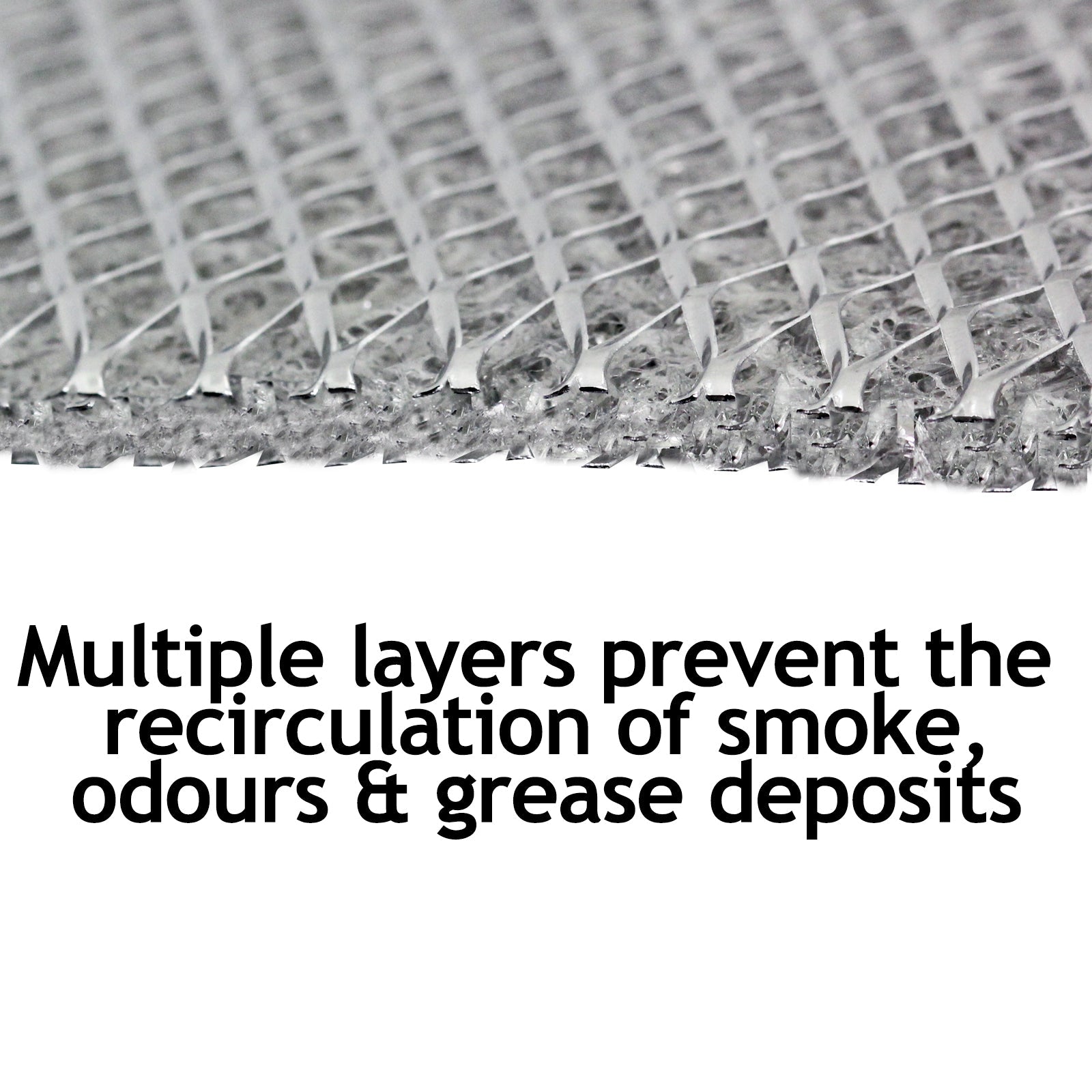 Filter for Russell Hobbs Cooker Hood Mesh Grease Extractor Fan Vent Filters Metal 57 x 47cm x 2