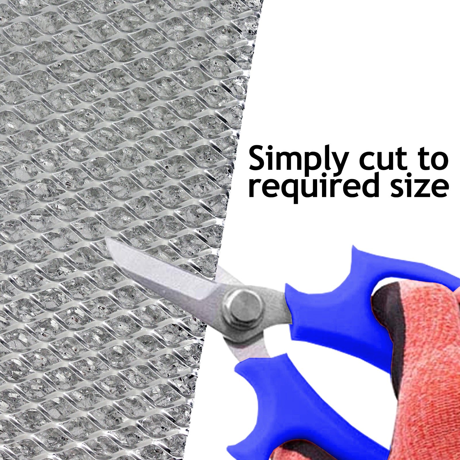 Filter for electriQ Cooker Hood Mesh Grease Extractor Fan Vent Filters Metal 57 x 47cm