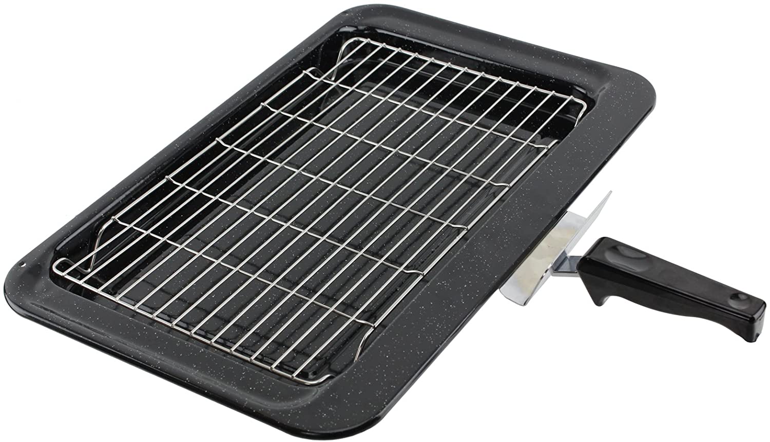 Enamel Grill Pan Tray Rack Grid Handle for Rangemaster Oven Cooker 445 x 276 mm
