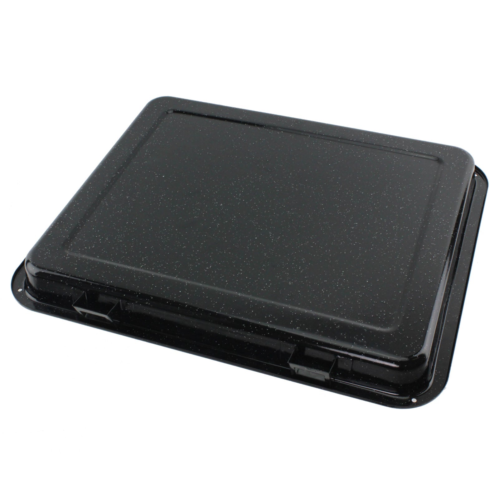 Extra Large Enamel Grill Tray & Rack for AEG Oven Cooker (370 x 440mm)