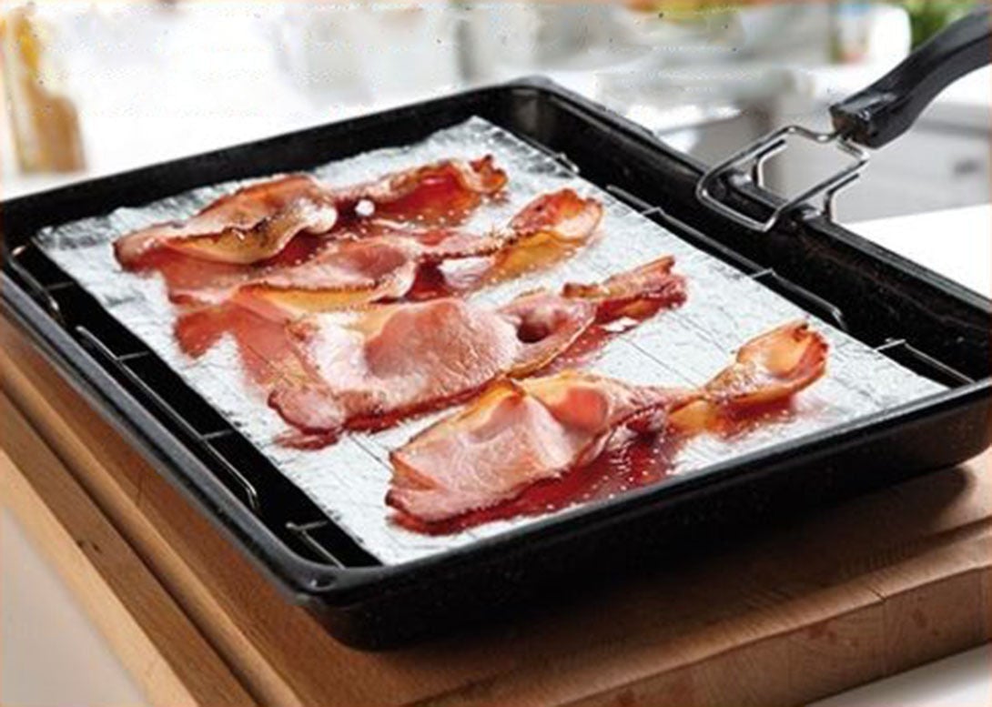 30 x THE FAT CONTROLLER Grill Pan & Oven Protective Grease Absorbant Tray Pads