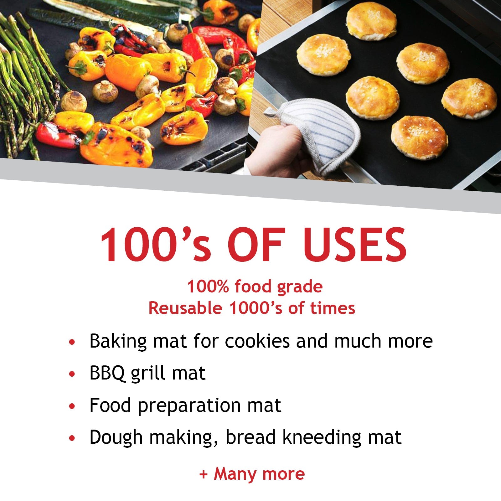 Oven Liners Universal Teflon Cooker Liner Non Stick Heavy Duty (Pack of 2)