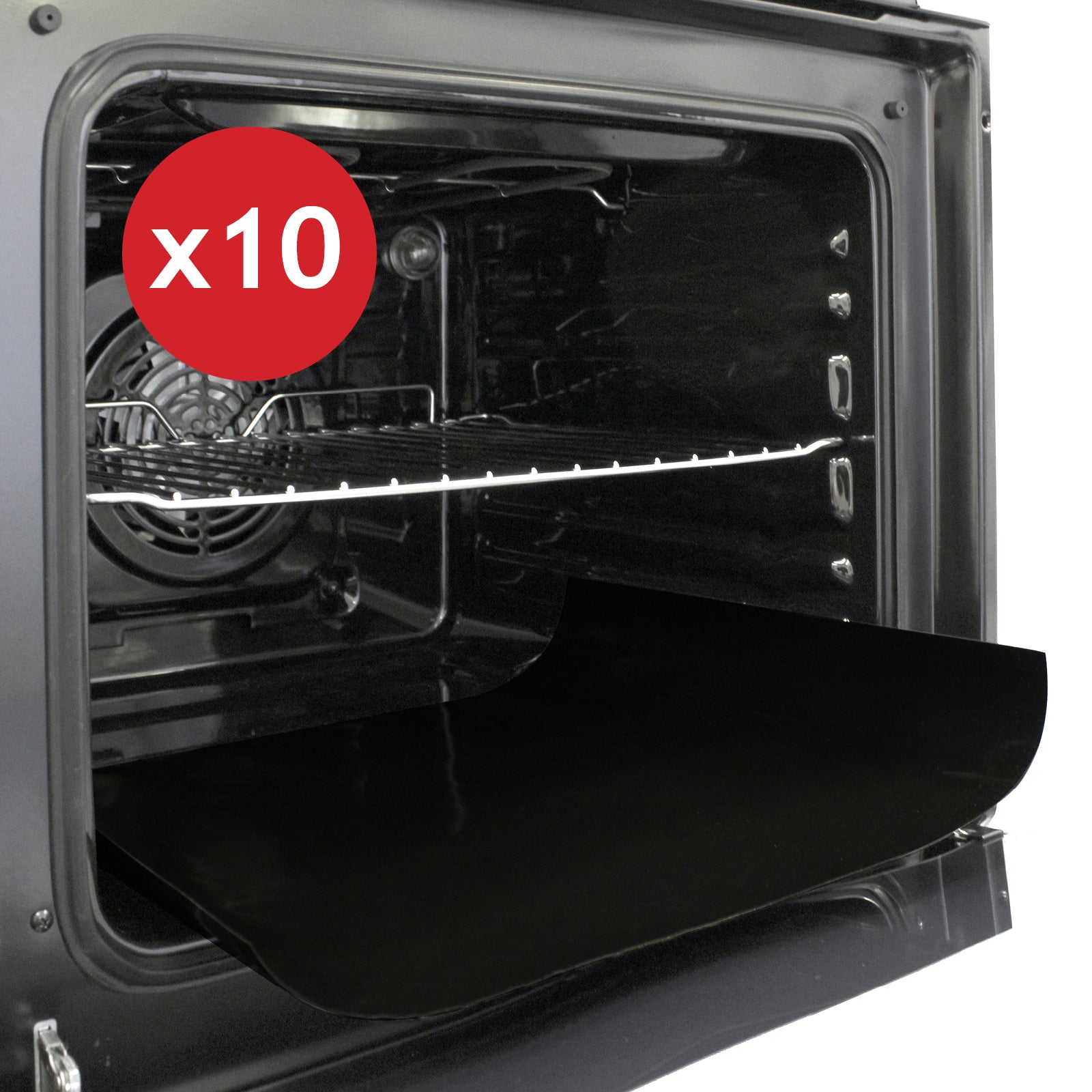 Universal Teflon Oven Cooker Liner Non Stick Heavy Duty Lining (Pack of 10)