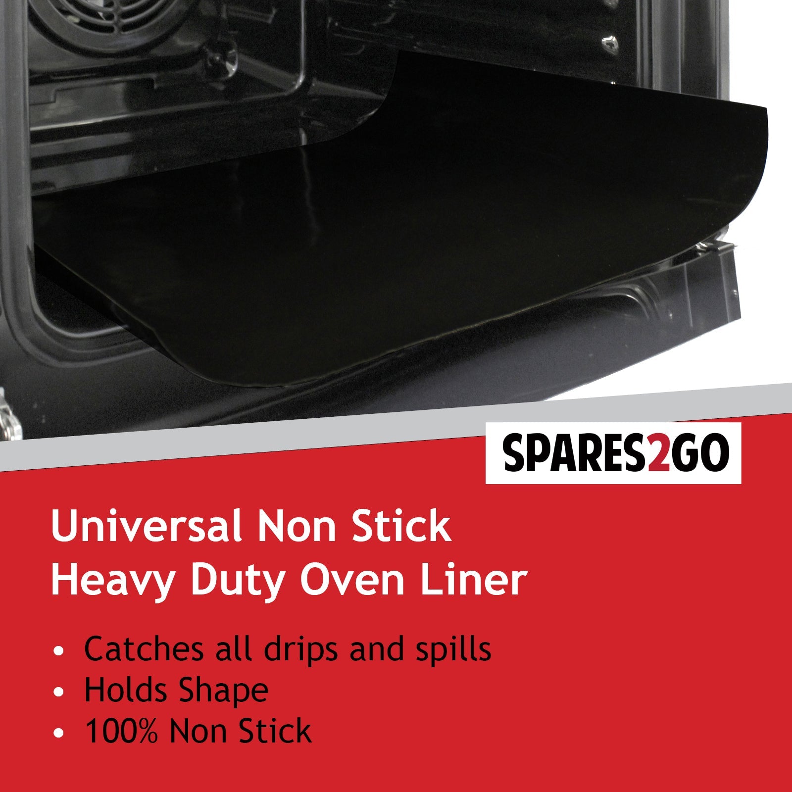 Universal Teflon Oven Cooker Liner Non Stick Heavy Duty Lining (Pack of 10)