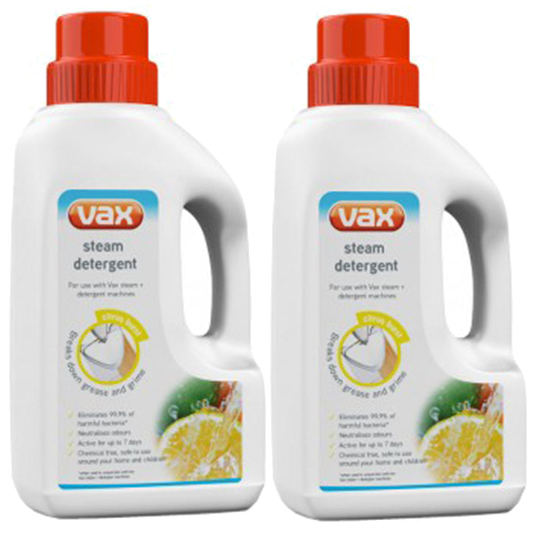 Vax Steam Mop Steam Detergent - 500ml - 1-9-131627-01 - 1913162701 (2 x Bottles)