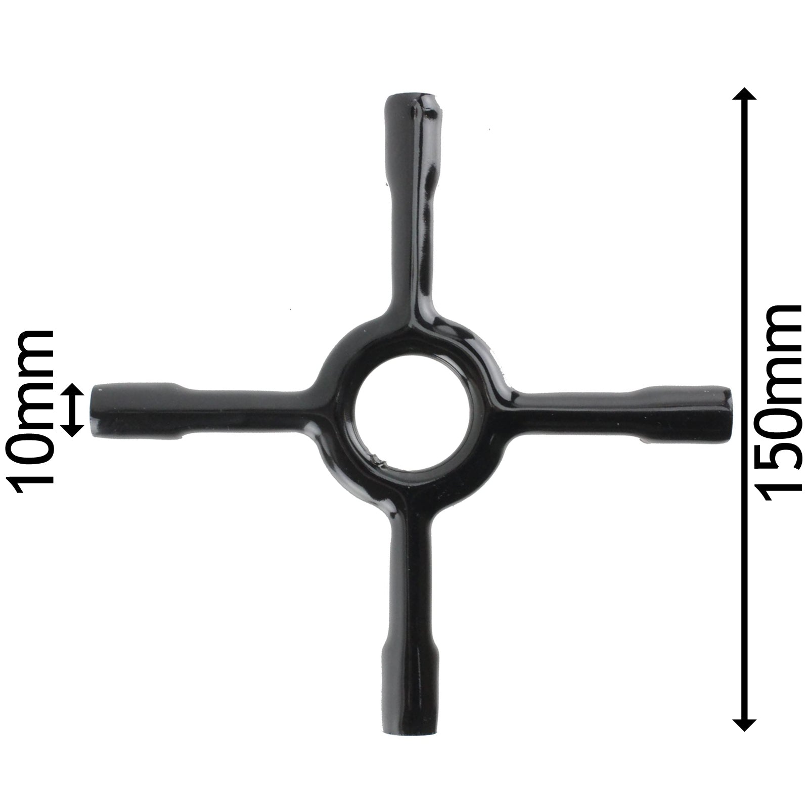 Gas Hob Ceramic Pan Support Moka Trivet Stand (Medium 150mm, Pack of 4)