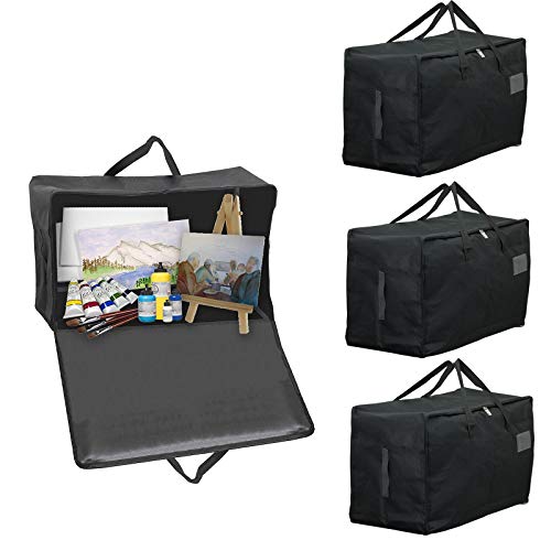 Extra Large Canvas Fabric Arts & Crafts Painting Drawing Organiser Storage Bag
