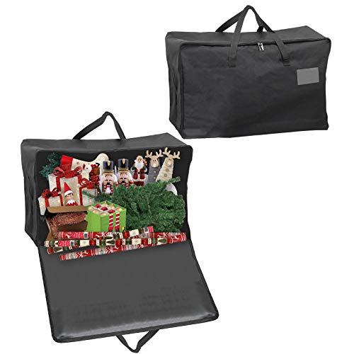 Extra Large Canvas Fabric Christmas Decorations Bag Xmas Tree Storage Bag