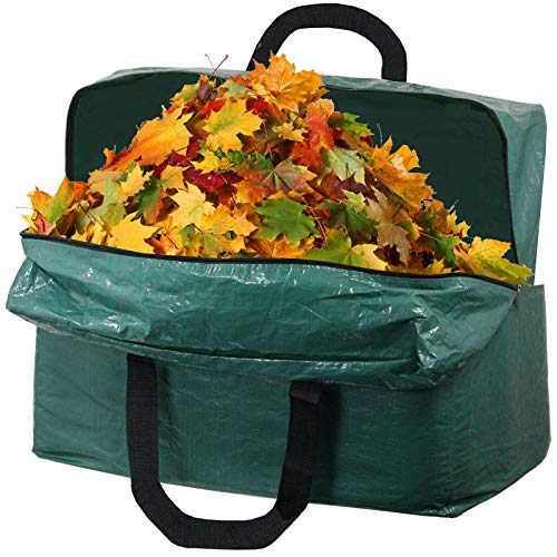 Garden Waste Bag Leaf Collection Grass Zipped Storage Bag