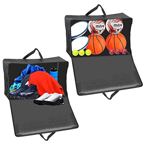 Extra Large Canvas Fabric Sports Kit Football Balls Rugby Hockey Cricket Tennis Storage Bag