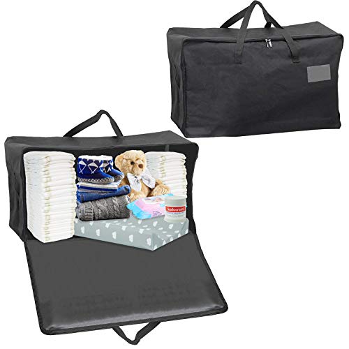 Extra Large Canvas Baby Changing Nappy Accessories Bedding Clothes Storage Bag