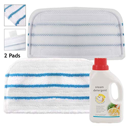 2x Cleaning pads and 1x detergent