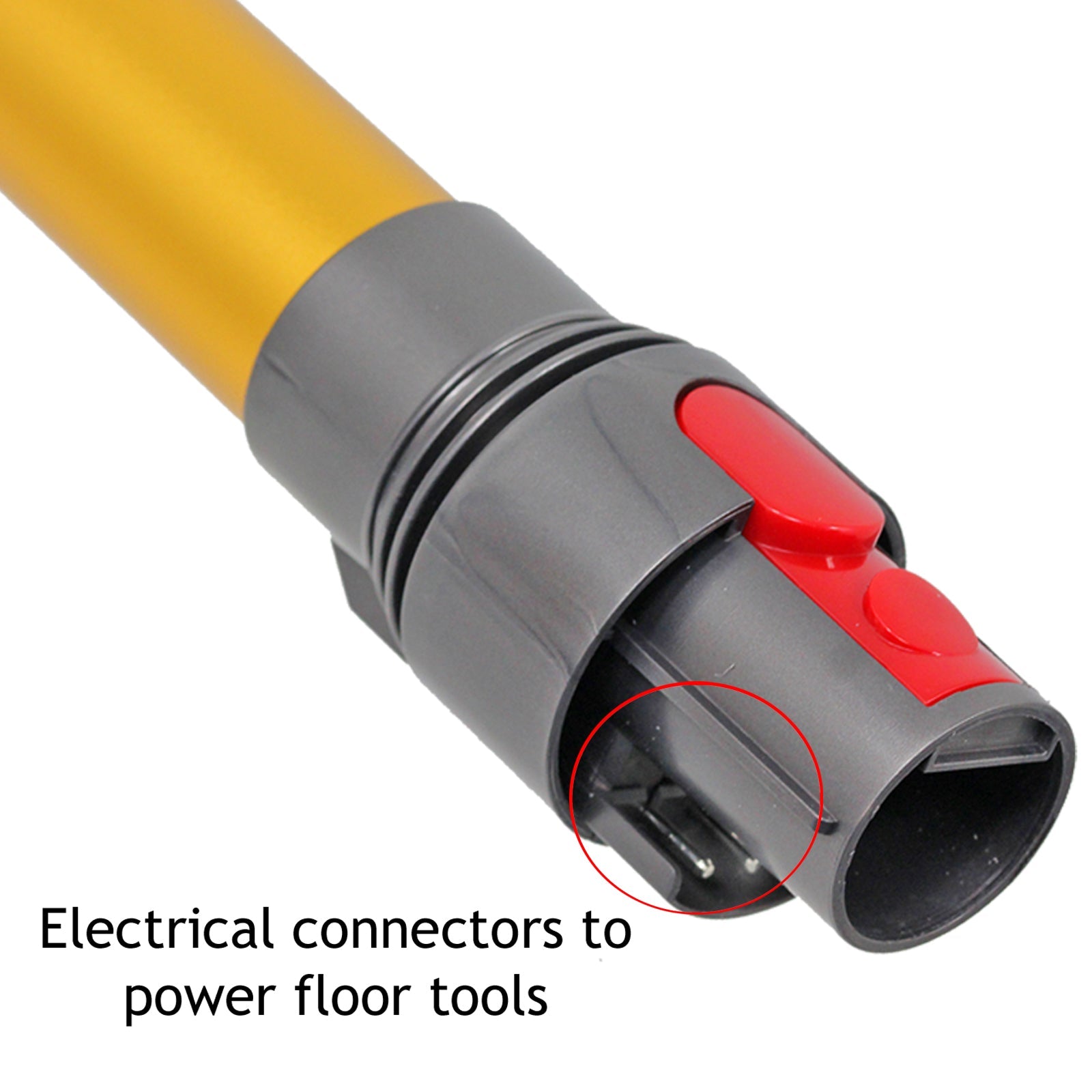 Vacuum Mini Motorised Turbine Brush for Dyson V11 SV14 + Orange Rod Wand Tube