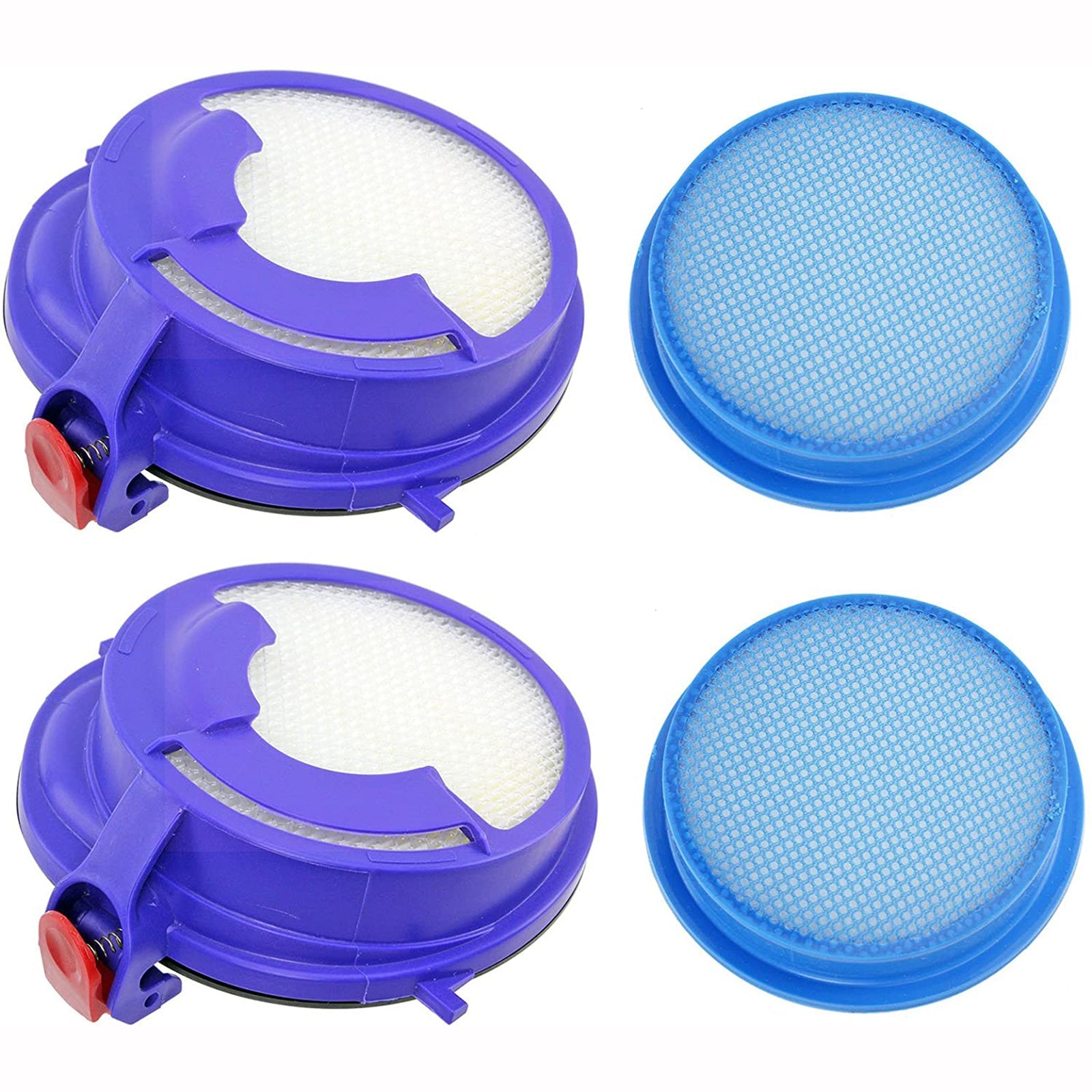 Filter Kit DC24 DC24i compatible with Dyson Vacuum Cleaner Washable Pre & Post Motor HEPA (Pack of 2)