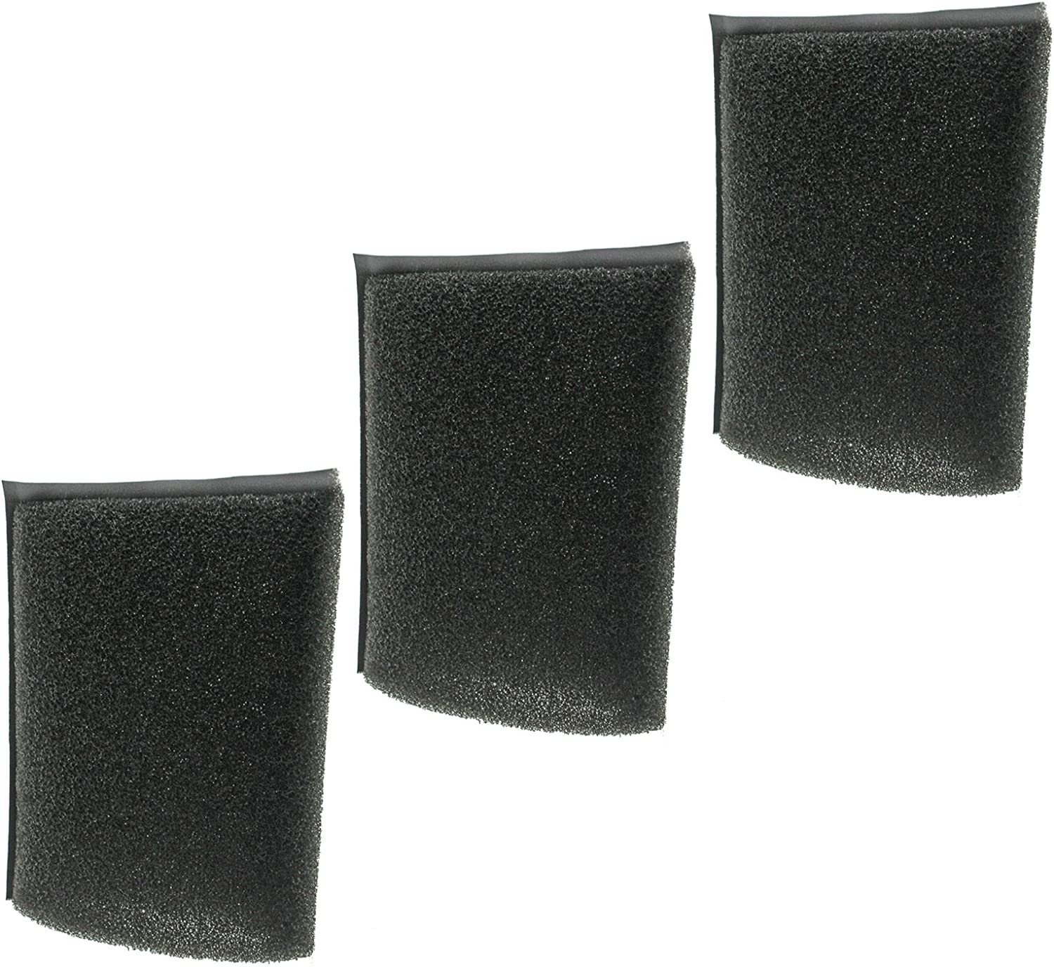 Foam Filter Sponge Pouch Wet Dry Insert for KARCHER Vacuum Cleaners (Pack of 3)