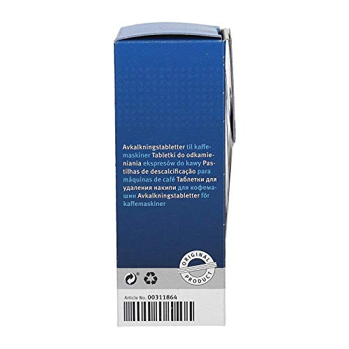 Bosch Original Tassimo Descaling Tablets (1 Box of 6 Tablets) c/w