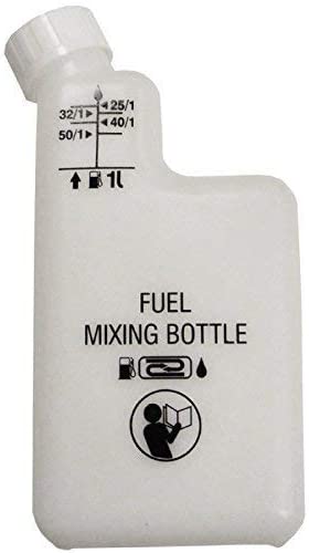 Funnel 1L + Mixing Bottle Fuel Oil for Lawnmower Brushcutter Strimmer Trimmer