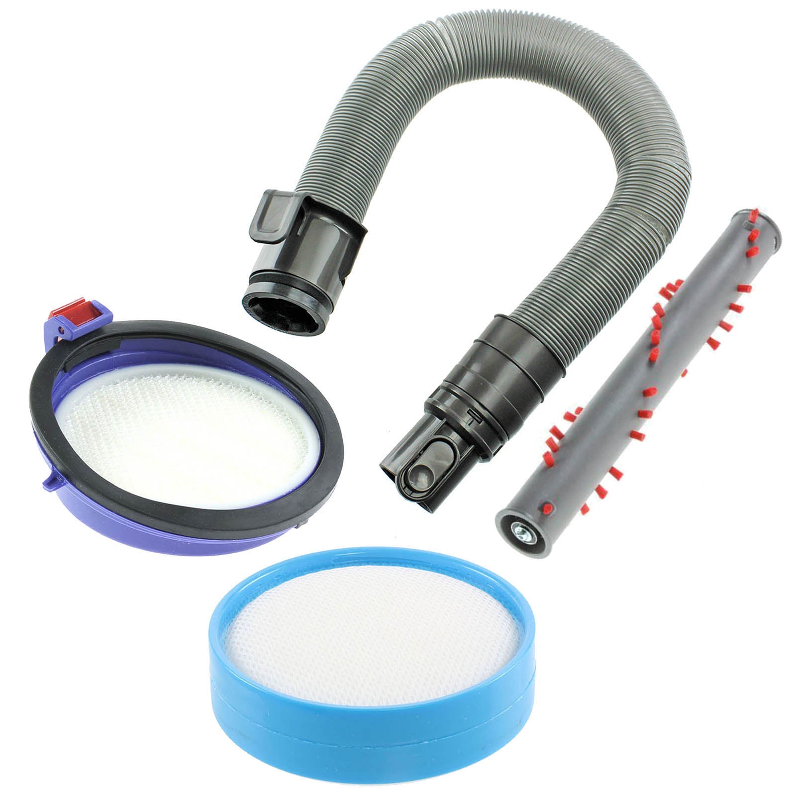 Brushroll, Hose & Filter Kit for DYSON DC25 DC25i Vacuum Cleaner Pre and Post motor Filter