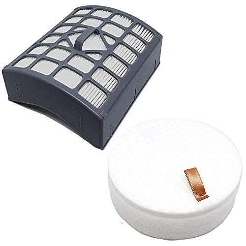 HEPA Filter + Lower Duct Hose Kit for Shark Rotator Liftaway NV340 NV340UK Upright Vacuum Cleaner