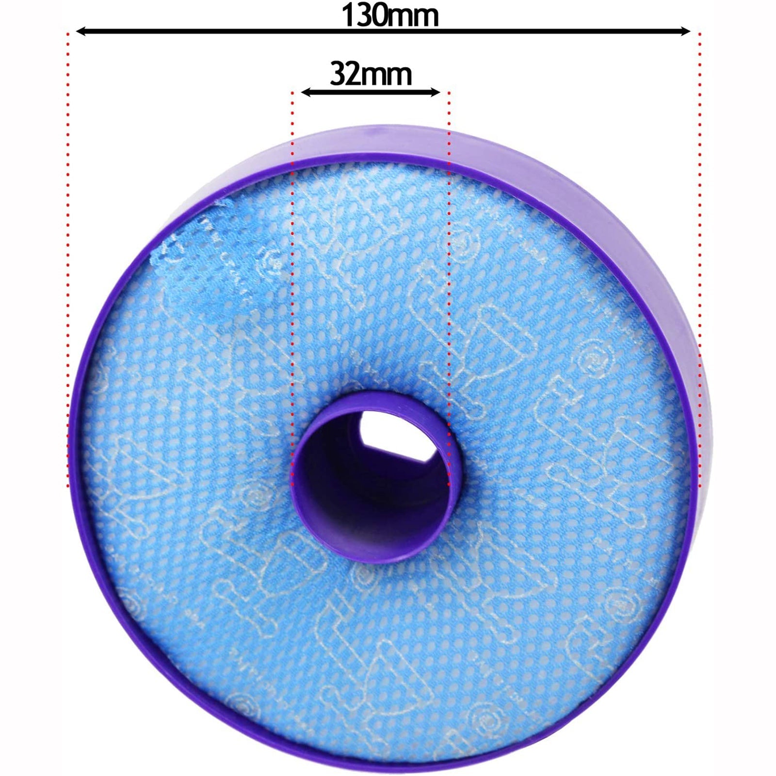 Filter Kit for DYSON DC33 DC33i Vacuum Cleaner Washable Pre & Post Motor HEPA