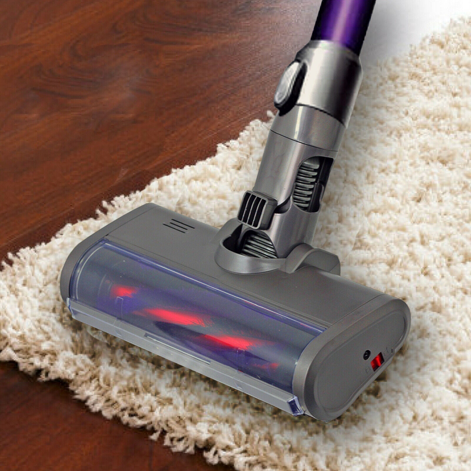 Floor Brush for DYSON V6 SV03 Animal Fluffy Vacuum Motorhead Turbine Brush Head Tool