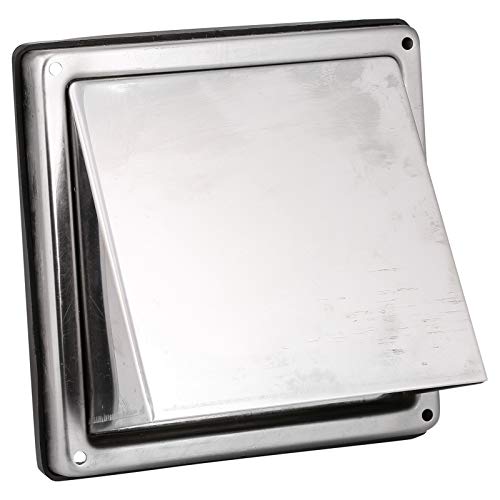 Stainless Steel Square Hood/Cowl Vent 100mm,,