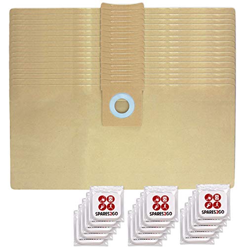 Vacuum Dust Bags for Titan (Pack of 15) + Freshener Tabs