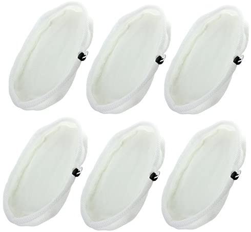 Hard Floor Cleaning Cloth Pads for Bissell 1005E 90T1E 90Y5 Steam Cleaner Mop (Pack of 6)