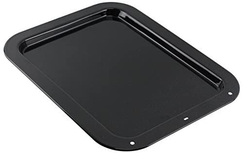 Shallow Medium Vitreous Enamel Oven Baking Tray 36.5 x 28.5 cm