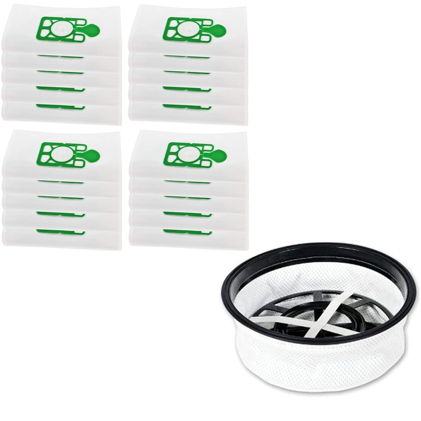 Bags and Filter Kit compatible with Numatic HENRY 12" Filter & 20 Bags