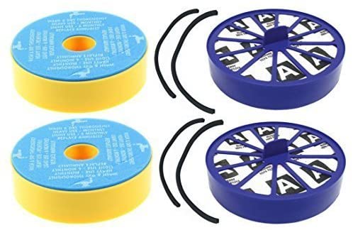 Filters Set + Seal Kit for Dyson DC14 Vacuum Allergy Washable Pre & Post Motor HEPA Filter (Pack of 2)
