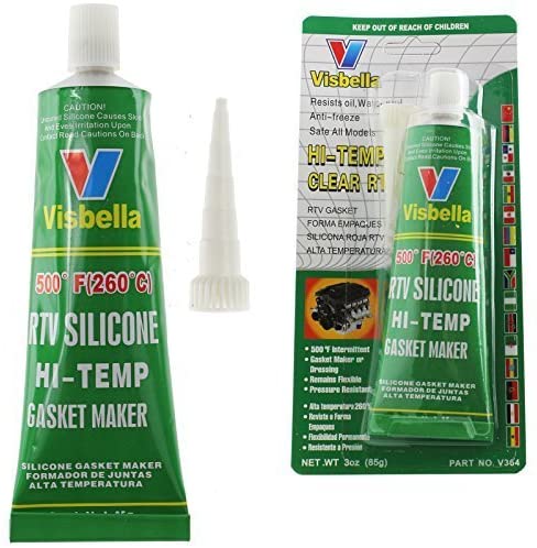 Visbella Silicone Engine Repair Gasket Seal Maker (Clear)