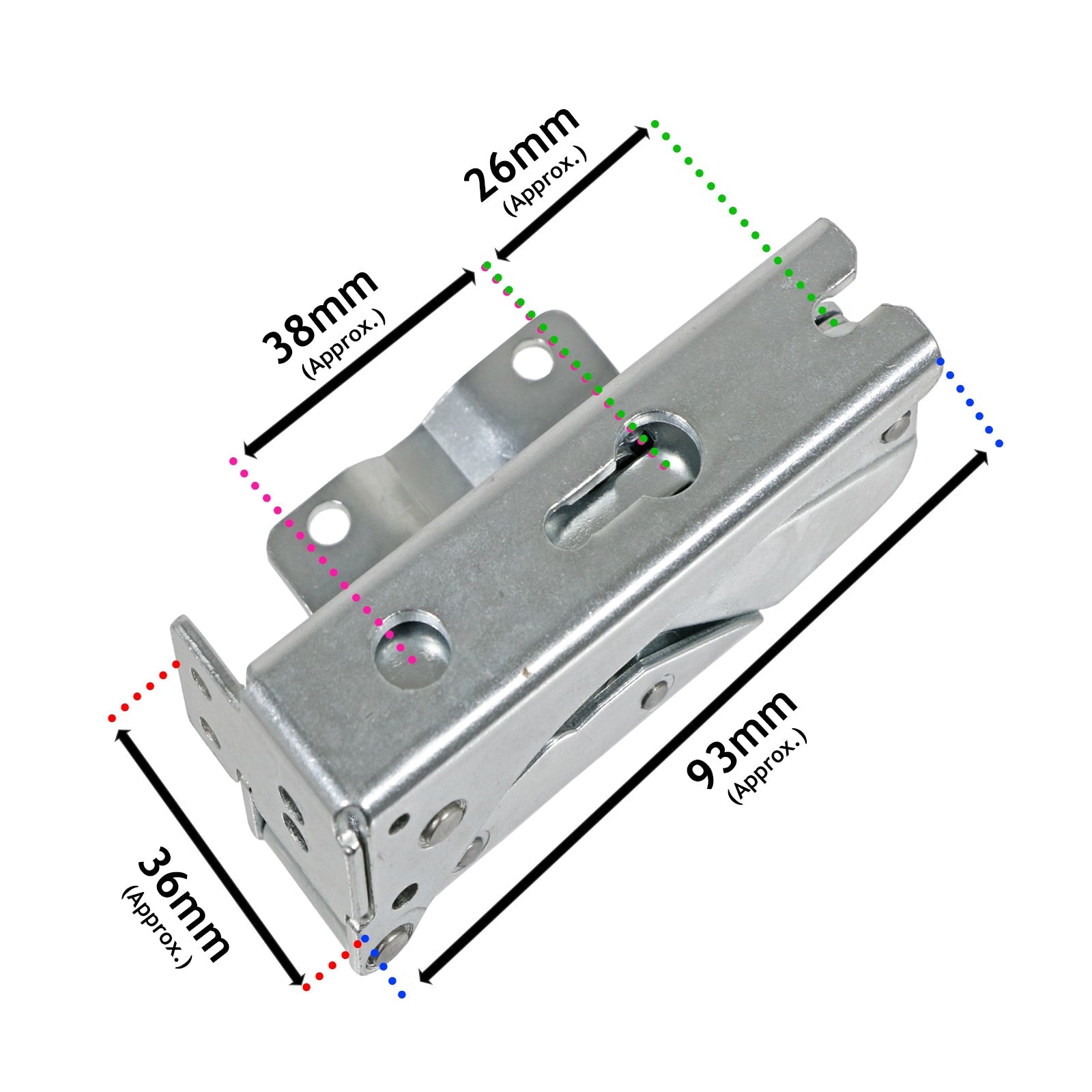 Door Hinges for Neff Fridge Freezer 3306 3702 3307 3703 5.0 41.5 Pair Hinge