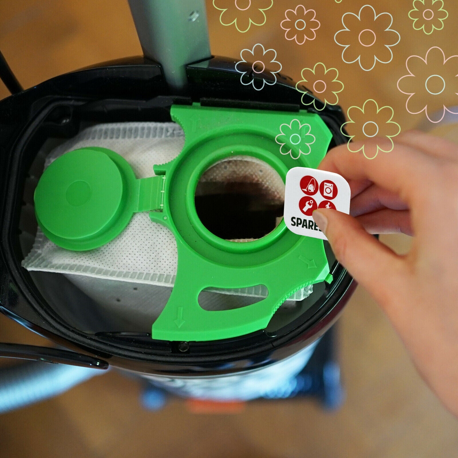 Vacuum Cleaner Bag Air Fresheners Bags Bin Perfumed Scented Freshener TAB x 50